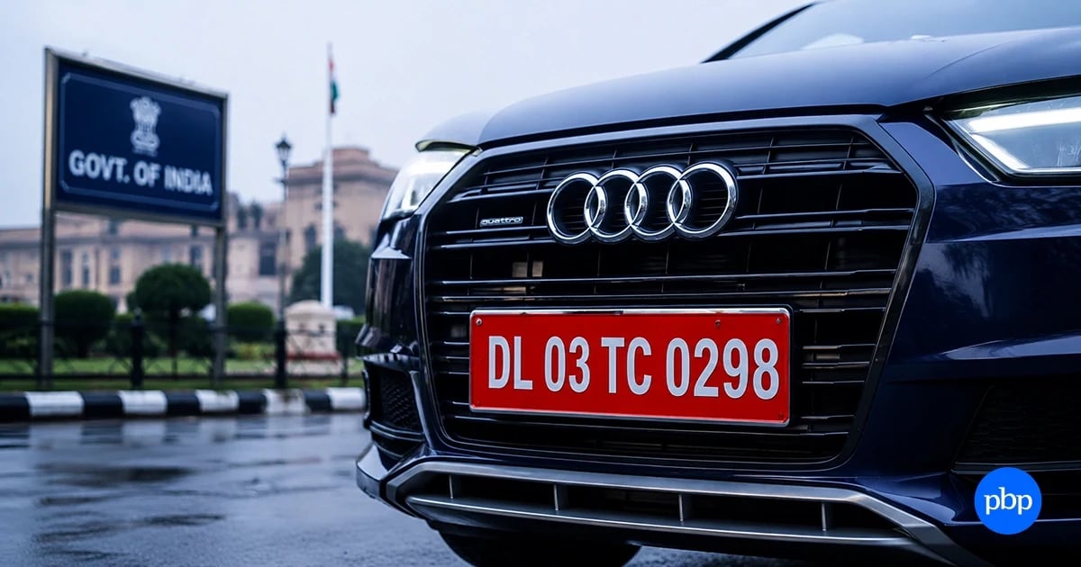 Red Number Plate in India Explained