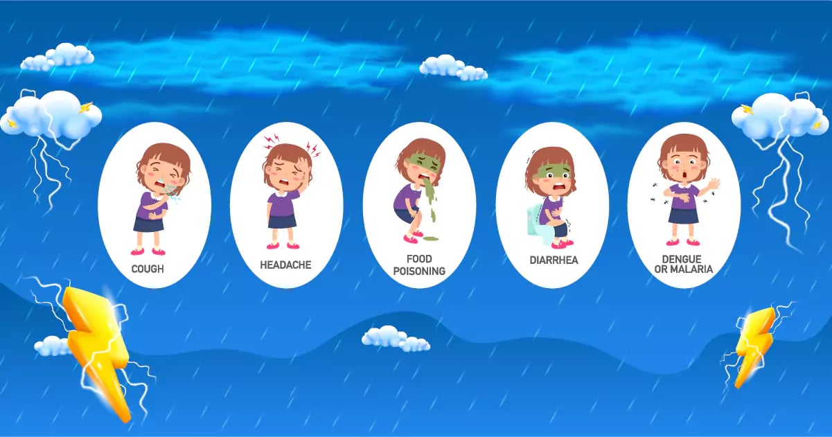 List of Top 5 Monsoon Season Diseases