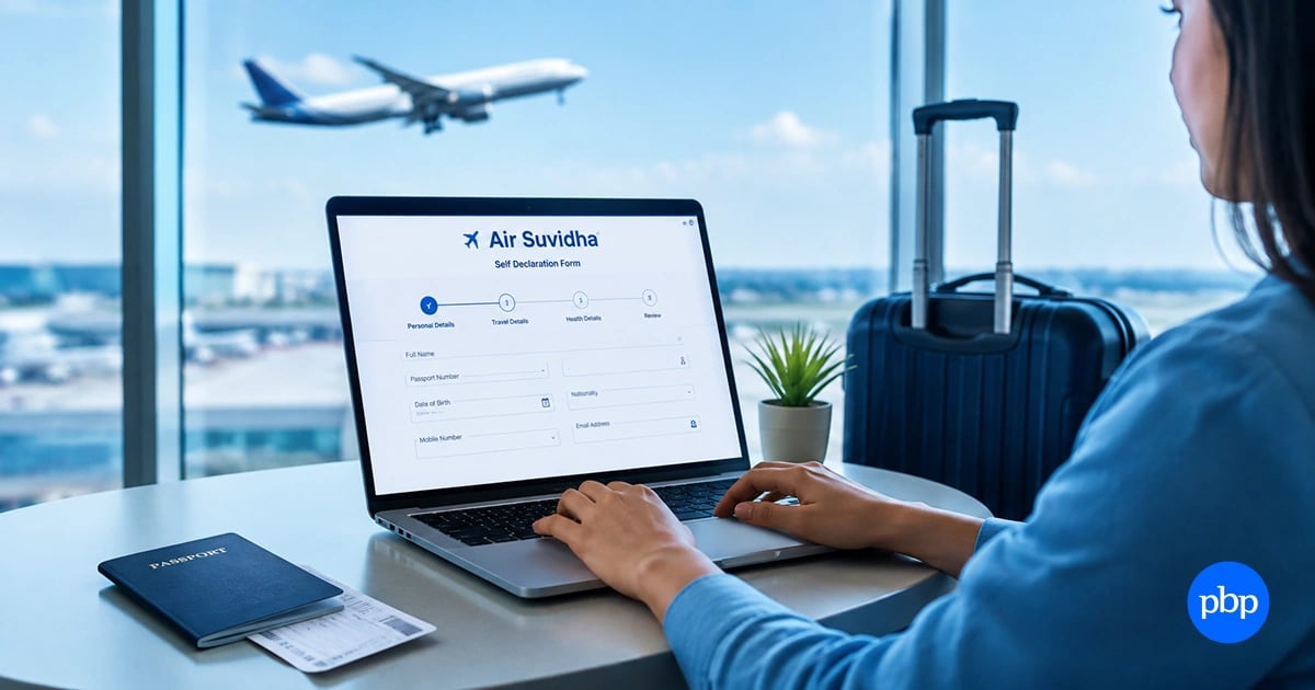 How to Fill the Air Suvidha Self-Declaration Form for international Travel?