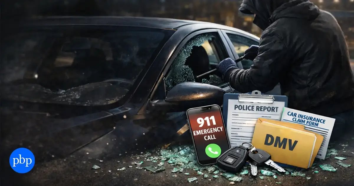 Your Car Got Stolen? Do This Immediately to Avoid Claim Rejection